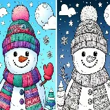 BTS Winter Coloring