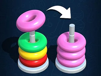 Color Hoop Stack - Sort Puzzle