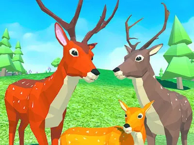 Deer Simulator: Animal Family 3D