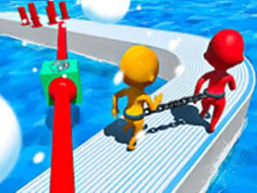 Fun Race On Ice - Fun & Run 3D Game