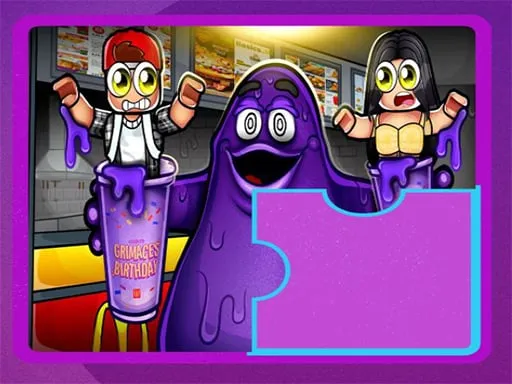 Grimace Shake Puzzle