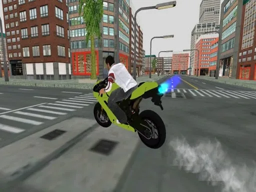 Heavy Bikes City Parking Game 3D