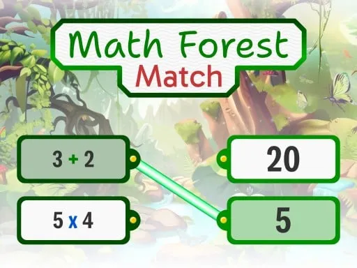 Math Forest Match