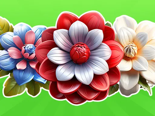 Merge Flowers in 2D!