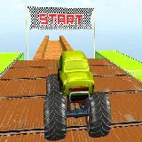 Monster truck stunts mega ramps