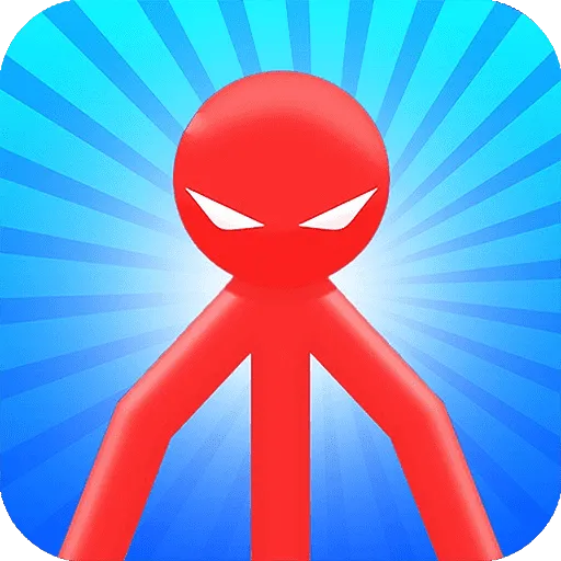 Red Stickman vs Monster School