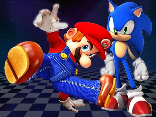 Super Mario &amp; Sonic FNF Dance